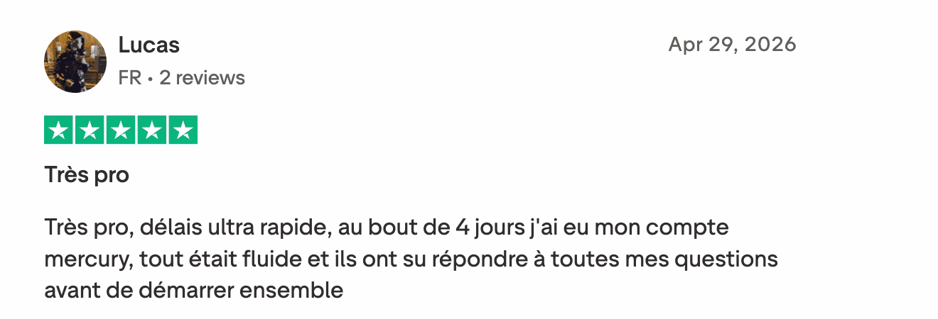 Avis Trustpilot 8